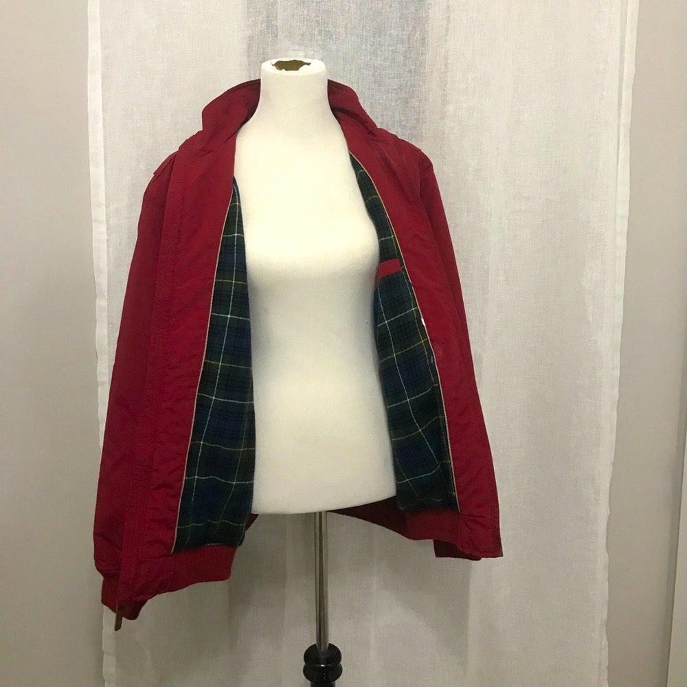 Vintage Outdoor Life Insulated Red Jacket